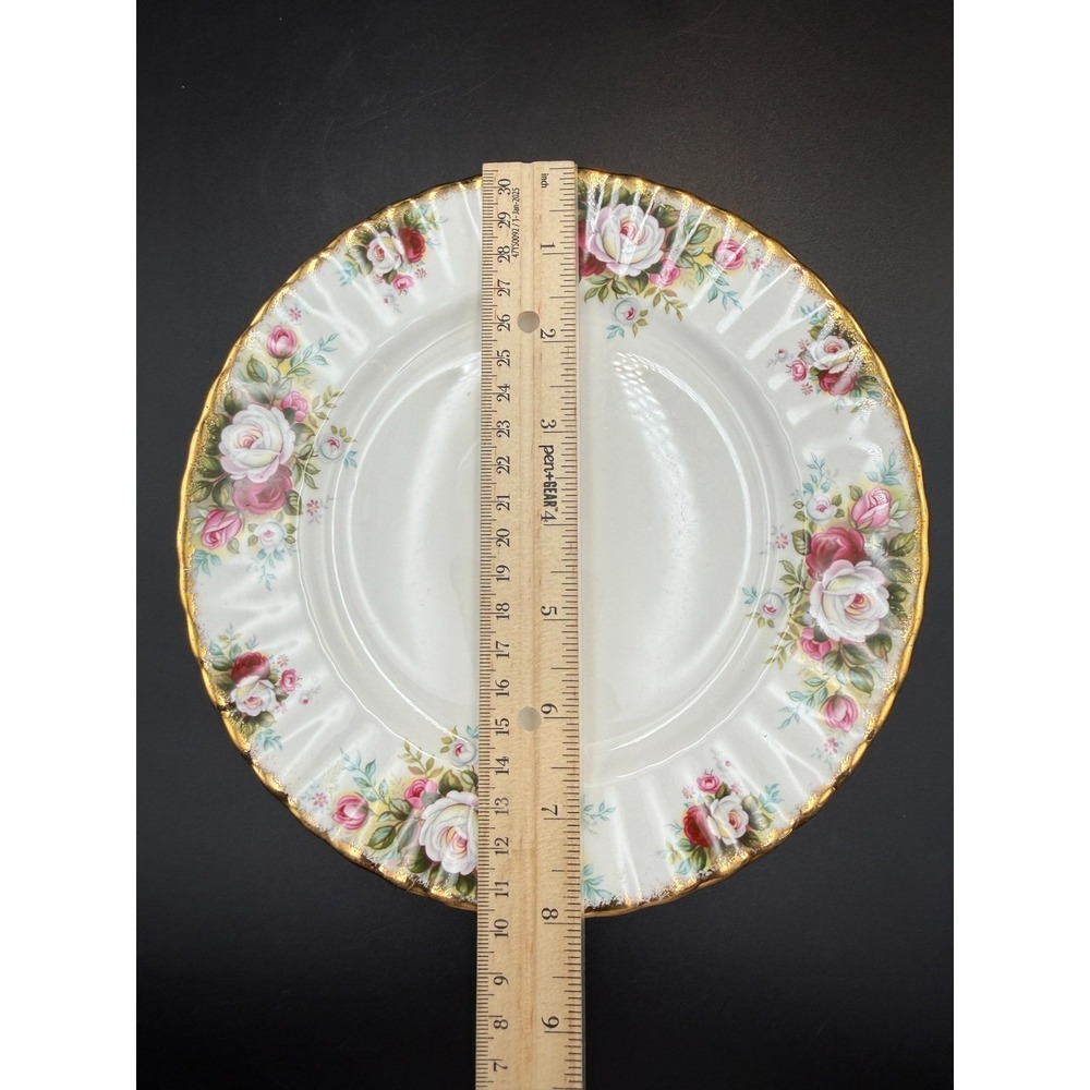 1 - Royal Albert Celebration Salad Plate Bone China Made in England 8" - Picture 7 of 7